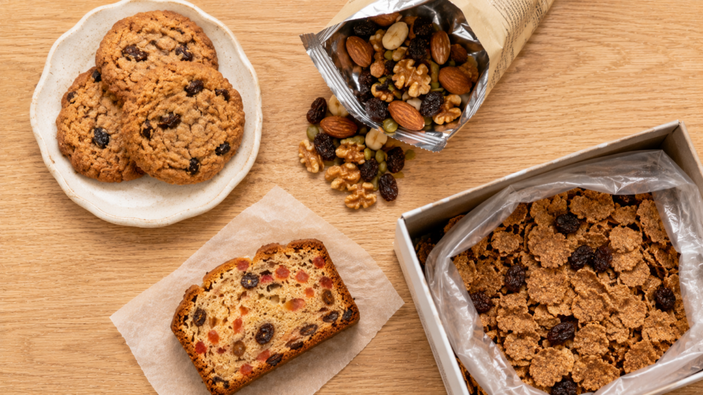 Common foods containing hidden raisins that are dangerous for dogs